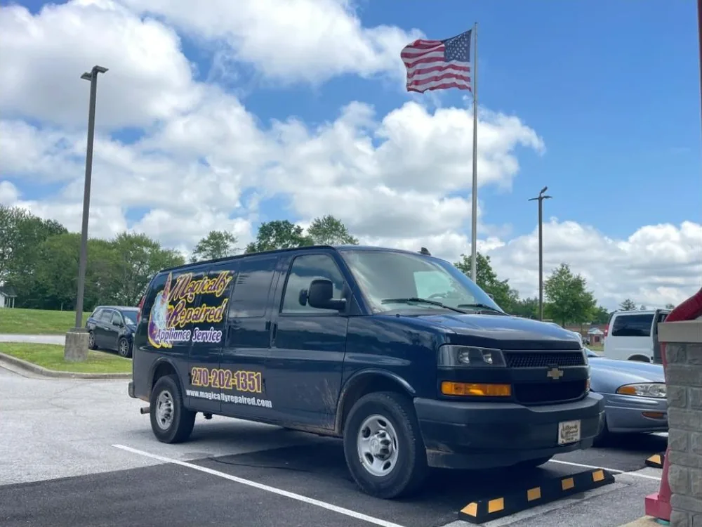 The 2025 Magically Repaired service van